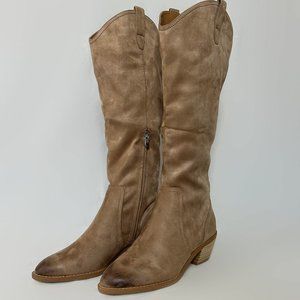 Taupe Western Style Boots